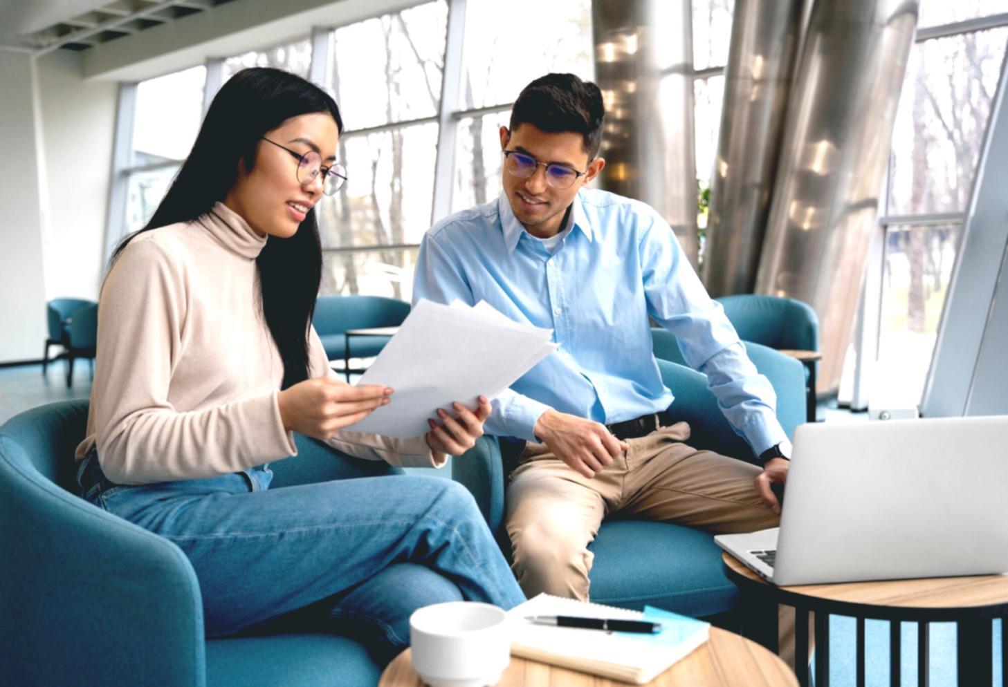 Students collaborating on financial modelling workshop